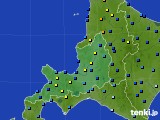 道央のアメダス実況(積雪深)(2016年01月02日)