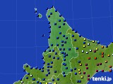 道北のアメダス実況(日照時間)(2016年01月02日)