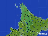 道北のアメダス実況(積雪深)(2016年01月04日)