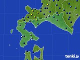 道南のアメダス実況(積雪深)(2016年01月04日)