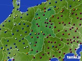 長野県のアメダス実況(日照時間)(2016年01月04日)