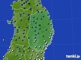 岩手県のアメダス実況(気温)(2016年01月04日)