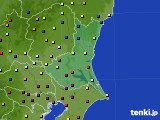 茨城県のアメダス実況(日照時間)(2016年01月05日)