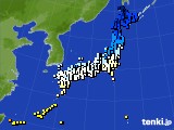 アメダス実況(気温)(2016年01月05日)