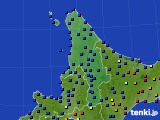 道北のアメダス実況(日照時間)(2016年01月06日)