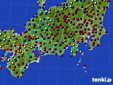 2016年01月09日の東海地方のアメダス(日照時間)