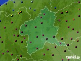 群馬県のアメダス実況(日照時間)(2016年01月09日)