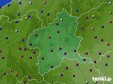 群馬県のアメダス実況(日照時間)(2016年01月11日)