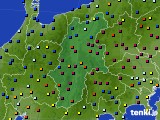 長野県のアメダス実況(日照時間)(2016年01月11日)