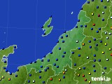 新潟県のアメダス実況(日照時間)(2016年01月14日)