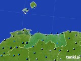 2016年01月14日の鳥取県のアメダス(気温)