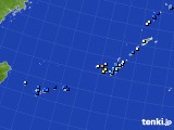 沖縄地方のアメダス実況(降水量)(2016年01月17日)