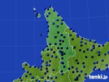 道北のアメダス実況(気温)(2016年01月18日)