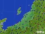 新潟県のアメダス実況(日照時間)(2016年01月19日)