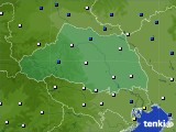 2016年01月19日の埼玉県のアメダス(風向・風速)