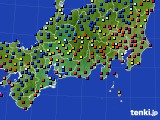 2016年01月20日の東海地方のアメダス(日照時間)