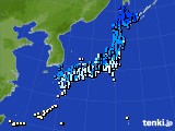 アメダス実況(気温)(2016年01月20日)