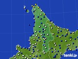 2016年01月20日の道北のアメダス(風向・風速)