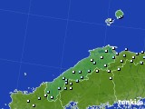 2016年01月23日の島根県のアメダス(降水量)