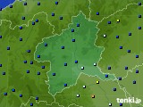 群馬県のアメダス実況(日照時間)(2016年01月23日)