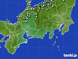 東海地方のアメダス実況(降水量)(2016年01月24日)