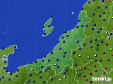 新潟県のアメダス実況(日照時間)(2016年01月24日)