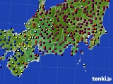 2016年01月26日の東海地方のアメダス(日照時間)