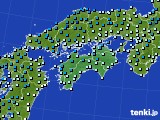 四国地方のアメダス実況(気温)(2016年01月26日)
