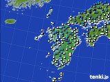 九州地方のアメダス実況(気温)(2016年01月26日)