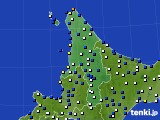 2016年01月28日の道北のアメダス(風向・風速)