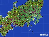 関東・甲信地方のアメダス実況(日照時間)(2016年01月31日)