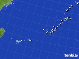 沖縄地方のアメダス実況(降水量)(2016年02月01日)