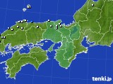 近畿地方のアメダス実況(降水量)(2016年02月01日)