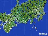 東海地方のアメダス実況(気温)(2016年02月01日)