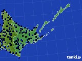 2016年02月01日の道東のアメダス(気温)