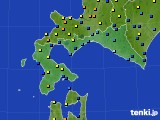 道南のアメダス実況(積雪深)(2016年02月02日)