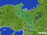 2016年02月02日の京都府のアメダス(日照時間)