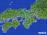 2016年02月02日の近畿地方のアメダス(気温)