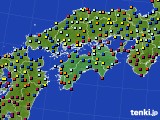 2016年02月03日の四国地方のアメダス(日照時間)