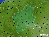 群馬県のアメダス実況(日照時間)(2016年02月03日)