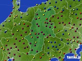 長野県のアメダス実況(日照時間)(2016年02月03日)