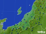 新潟県のアメダス実況(積雪深)(2016年02月04日)