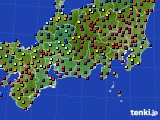 2016年02月04日の東海地方のアメダス(日照時間)