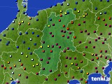 長野県のアメダス実況(日照時間)(2016年02月04日)