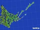 2016年02月04日の道東のアメダス(気温)