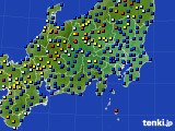 2016年02月06日の関東・甲信地方のアメダス(日照時間)