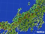 2016年02月06日の北陸地方のアメダス(日照時間)