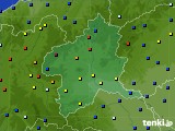 群馬県のアメダス実況(日照時間)(2016年02月06日)