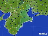 2016年02月06日の三重県のアメダス(日照時間)