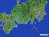 東海地方のアメダス実況(気温)(2016年02月06日)
